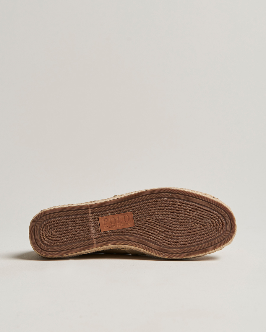 Herre | Polo Ralph Lauren Cevio Suede Espandrilles Bone | Polo Ralph Lauren | Cevio Suede Espandrilles Bone