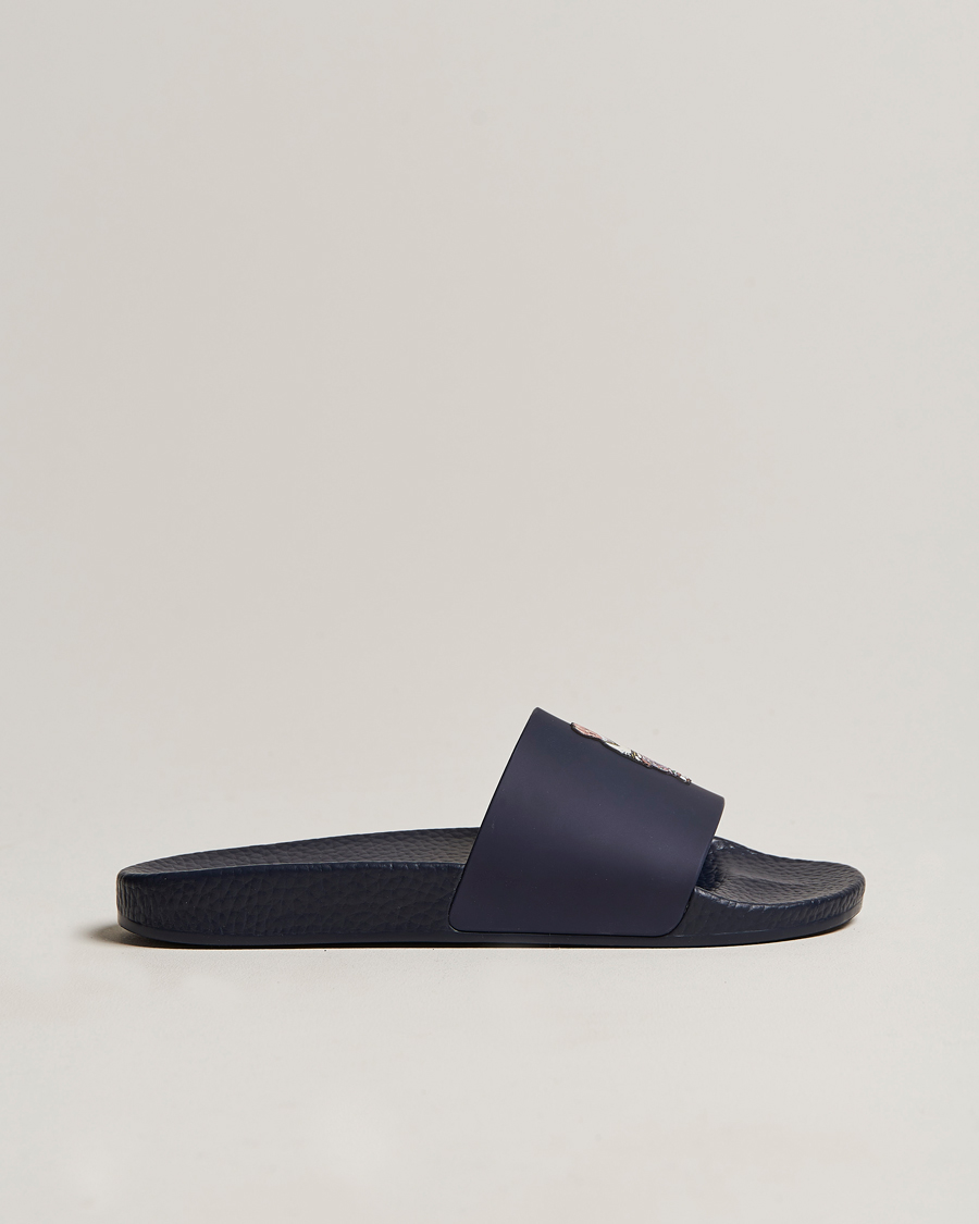 Herre | Polo Ralph Lauren Bear Slides Navy | Polo Ralph Lauren | Bear Slides Navy