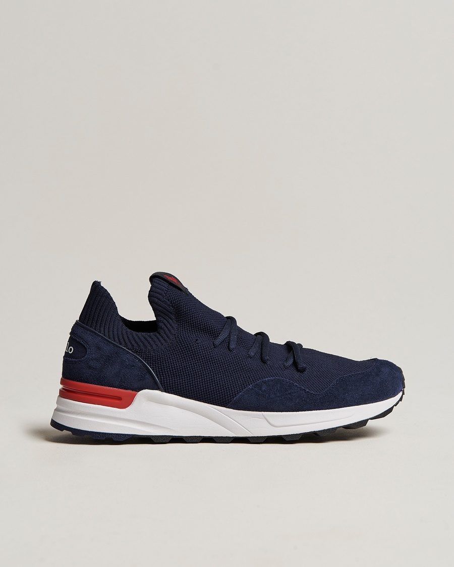 Herre | Polo Ralph Lauren Trackstr 200 Running Sneaker Hunter Navy | Polo Ralph Lauren | Trackstr 200 Running Sneaker Hunter Navy