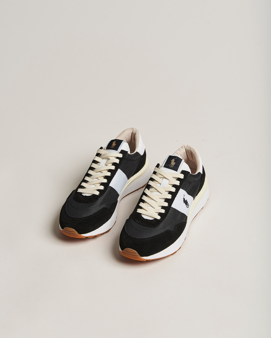 Herre | Svarte sneakers | Polo Ralph Lauren | Train 89 Running Sneaker Black