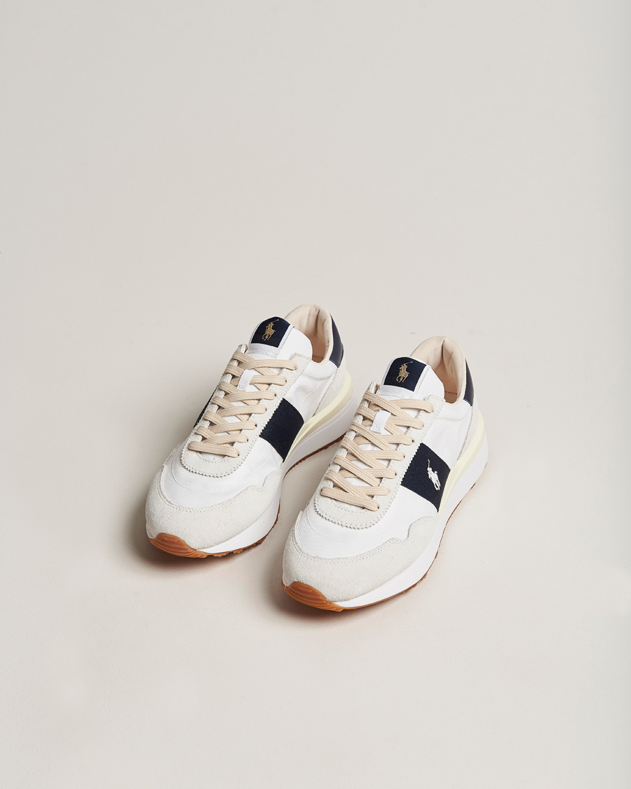 Herre | Sko | Polo Ralph Lauren | Train 89 Running Sneaker White/Hunter Navy