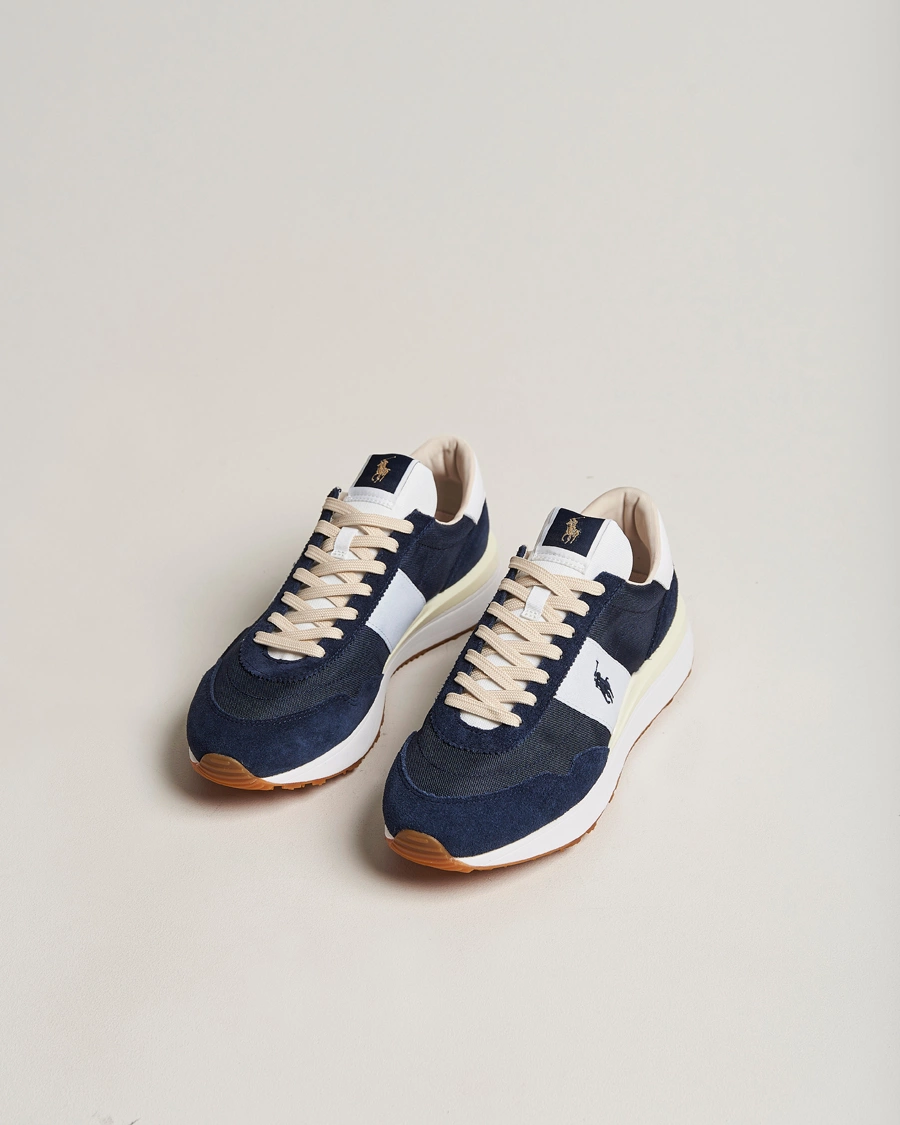 Herre | Polo Ralph Lauren | Polo Ralph Lauren | Train 89 Running Sneaker Hunter Navy/White