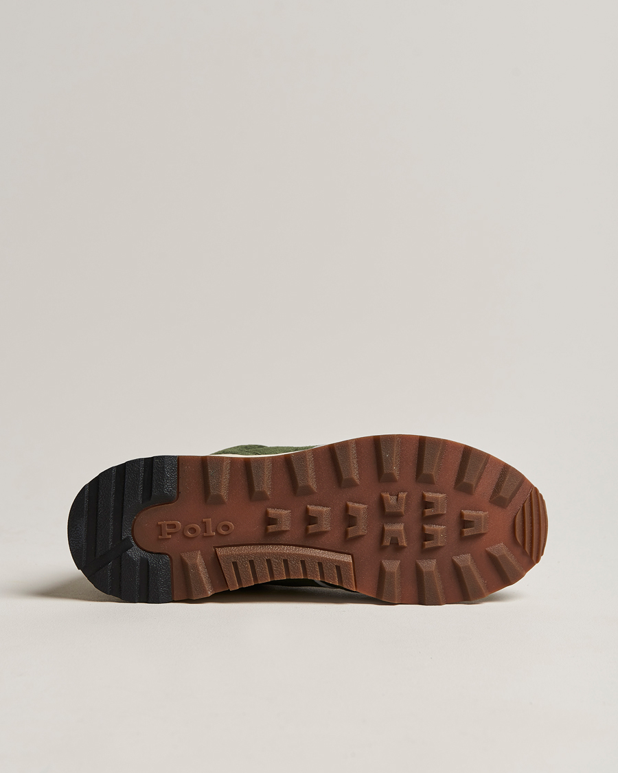 Herre | Trackstr 200 Running Sneaker Drab | Polo Ralph Lauren | Trackstr 200 Running Sneaker Drab