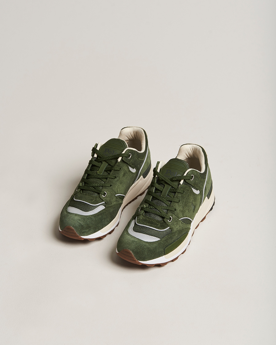 Herre | Trackstr 200 Running Sneaker Drab | Polo Ralph Lauren | Trackstr 200 Running Sneaker Drab