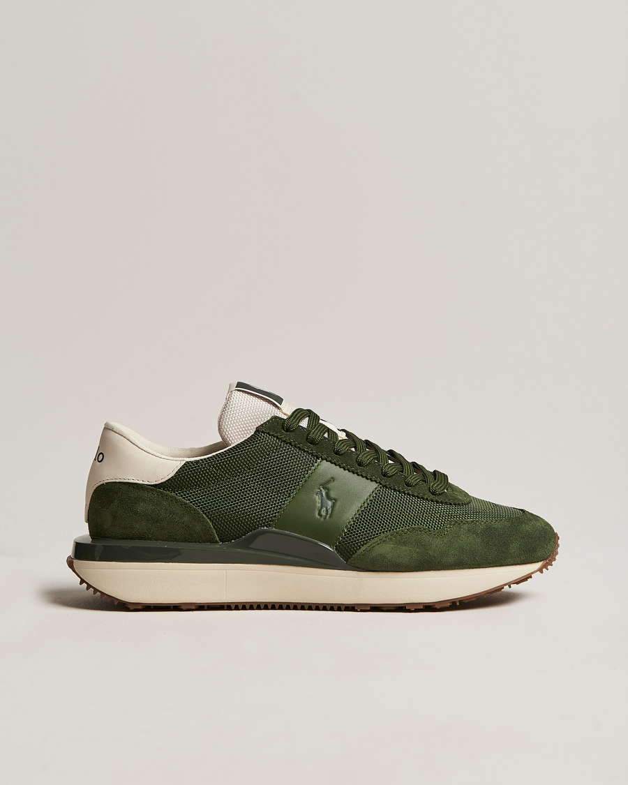 Herre | Train 89 Running Sneaker Classic Drab | Polo Ralph Lauren | Train 89 Running Sneaker Classic Drab