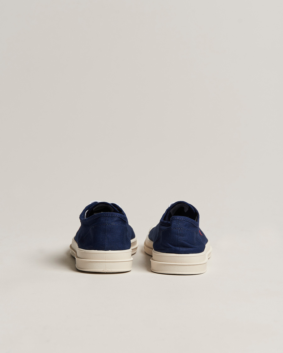 Herre | Polo Ralph Lauren Paloma Canvas Sneaker Newport Navy/Red | Polo Ralph Lauren | Paloma Canvas Sneaker Newport Navy/Red