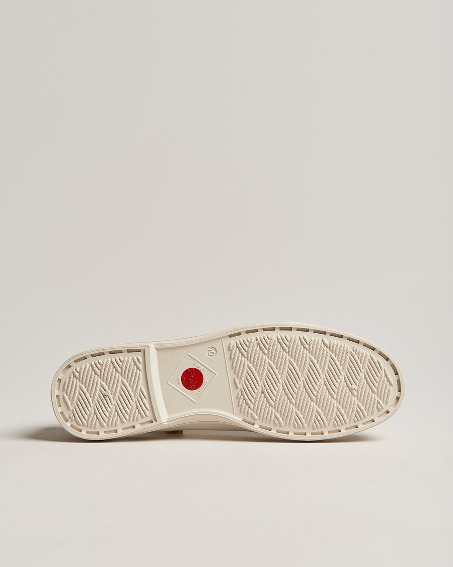 Herre | Polo Ralph Lauren Paloma Canvas Sneaker White/Navy | Polo Ralph Lauren | Paloma Canvas Sneaker White/Navy