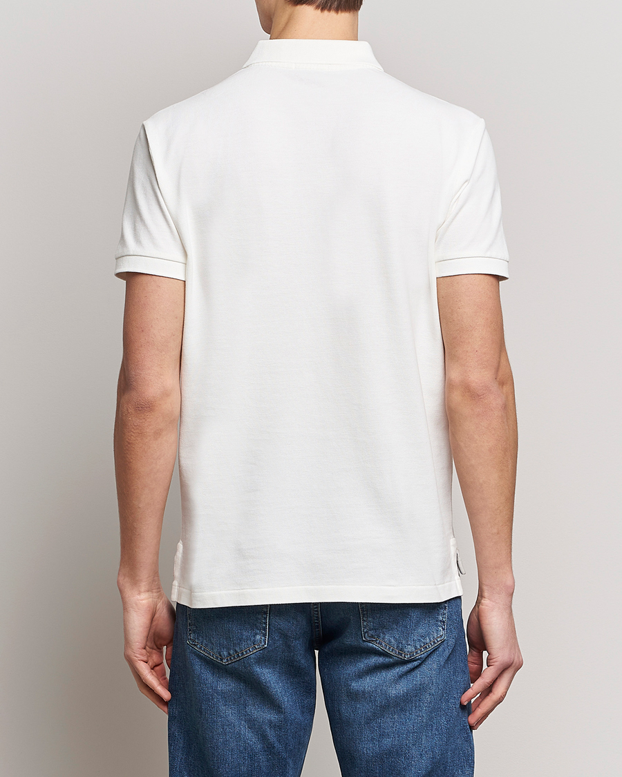 Herre | Pikéer | Polo Ralph Lauren | Custom Slim Fit Polo Deckwash White