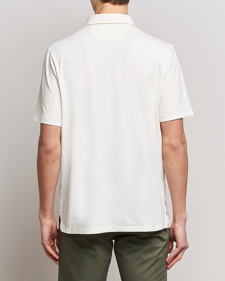 Herre | Pikéer | Polo Ralph Lauren | Cotton/Linen Polo Antique Cream