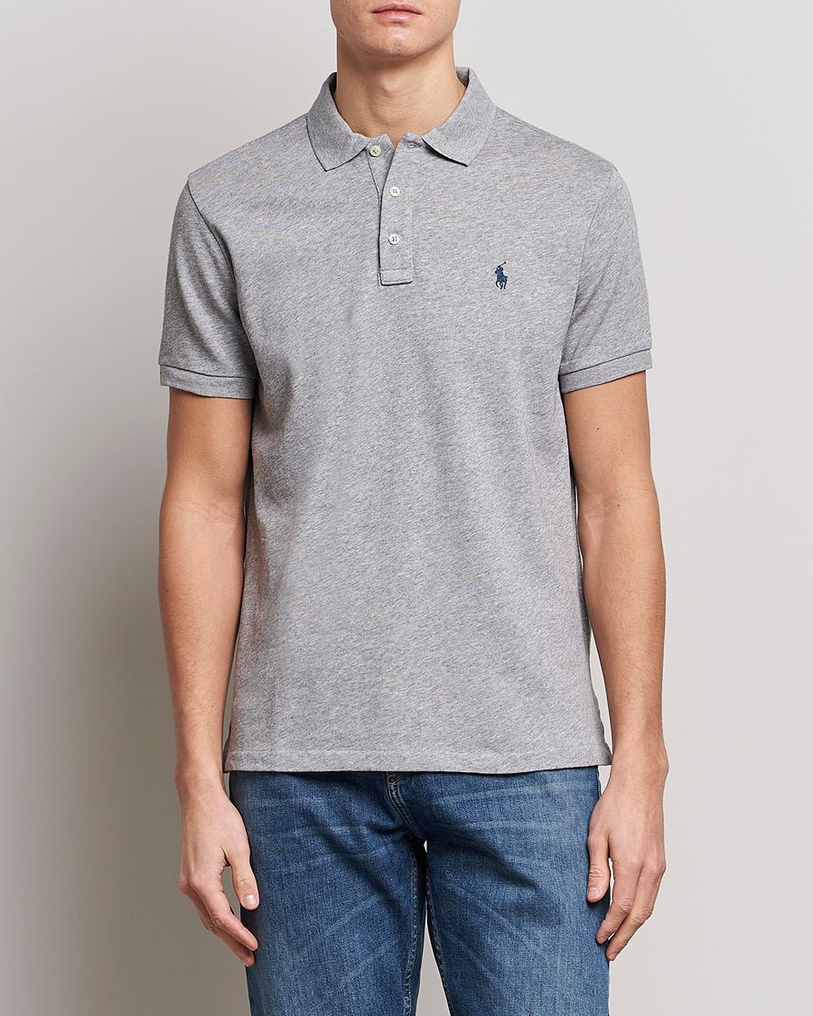Herre |  | Polo Ralph Lauren | Custom Fit Spa Terry Polo Andover Heather
