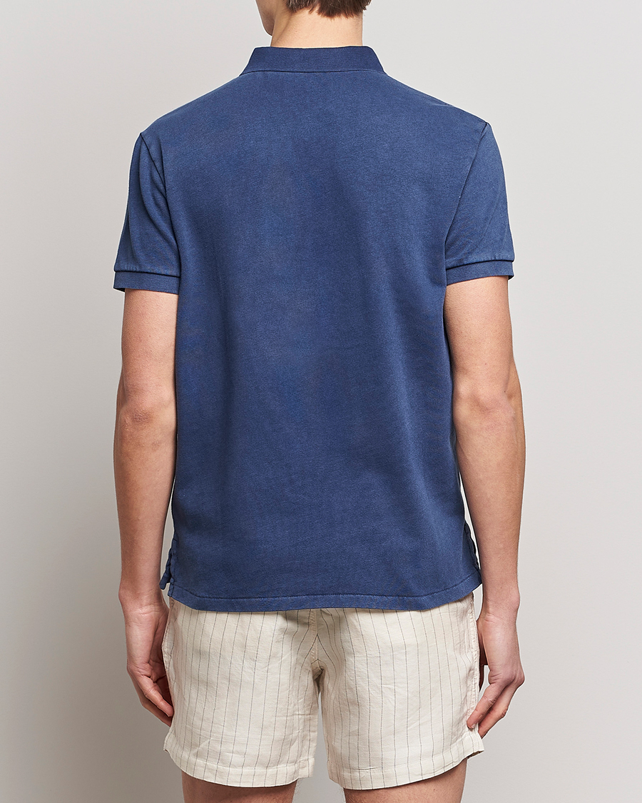 Herre | Pikéer | Polo Ralph Lauren | Custom Fit Spa Terry Polo Newport Navy