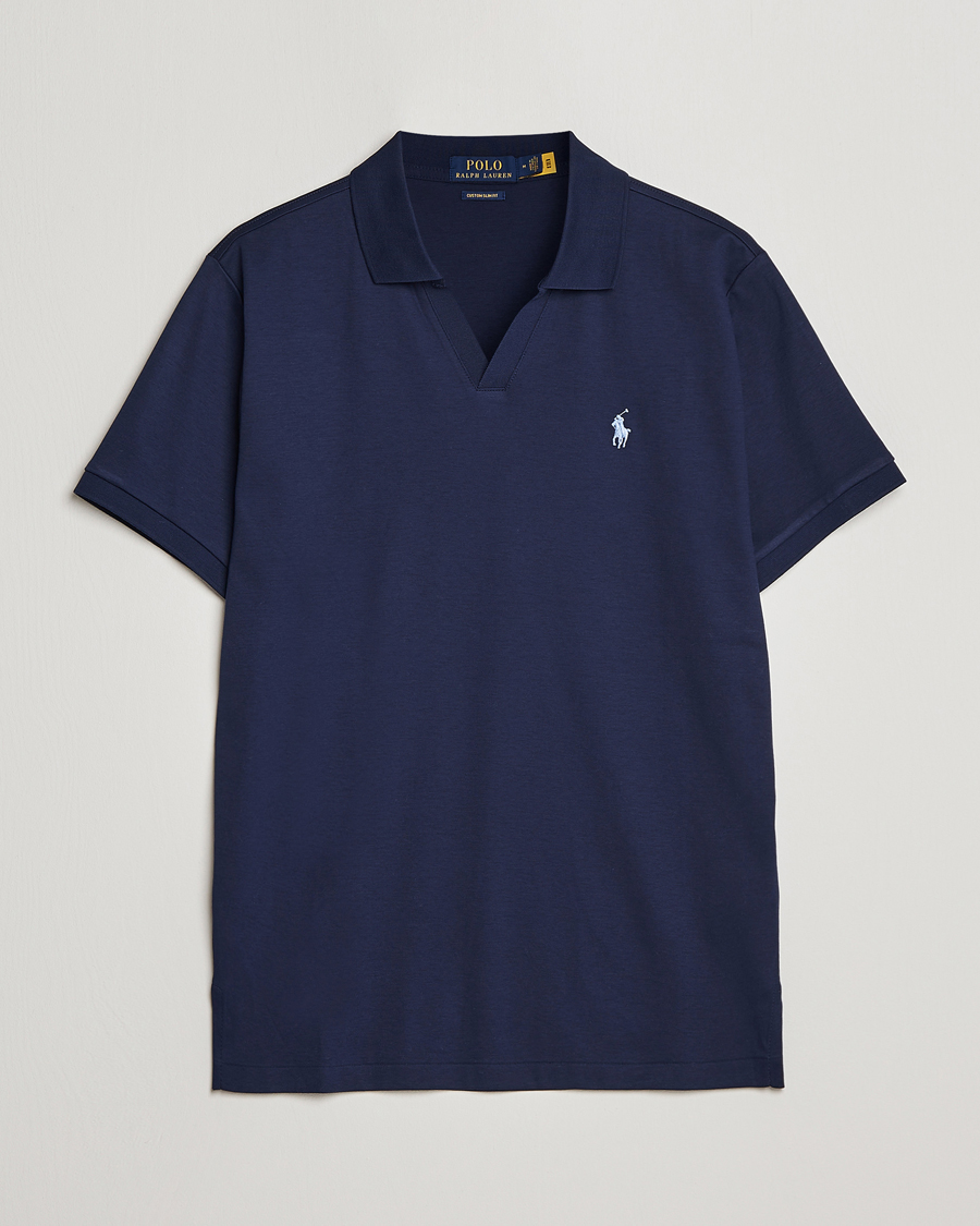 Herre | Pikéer | Polo Ralph Lauren | Pima Cotton Polo Refined Navy