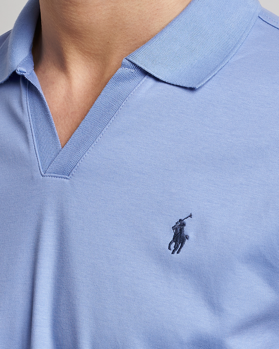 Herre | Pikéer | Polo Ralph Lauren | Luxury Pima Cotton Polo Lafayette Blue