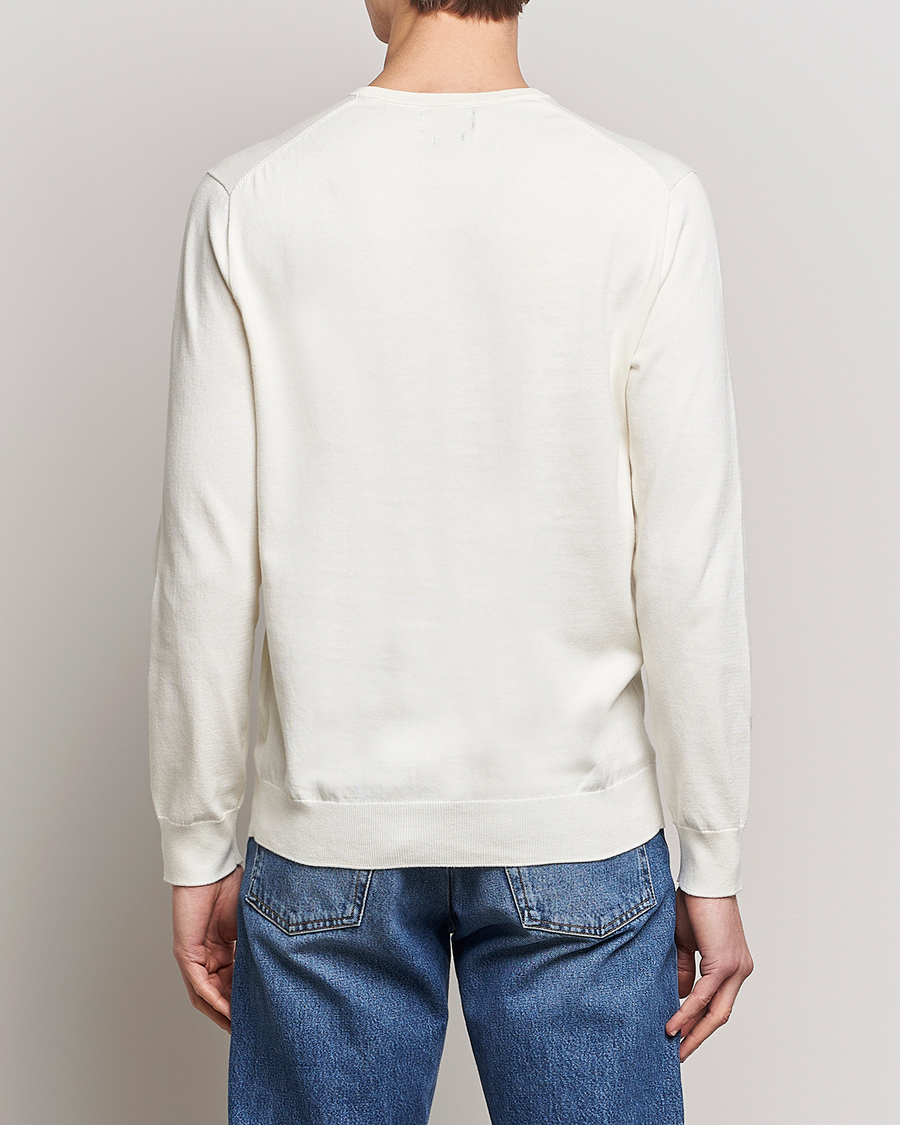 Herre | Gensere | Polo Ralph Lauren | Cotton Crew Neck Sweater Cream