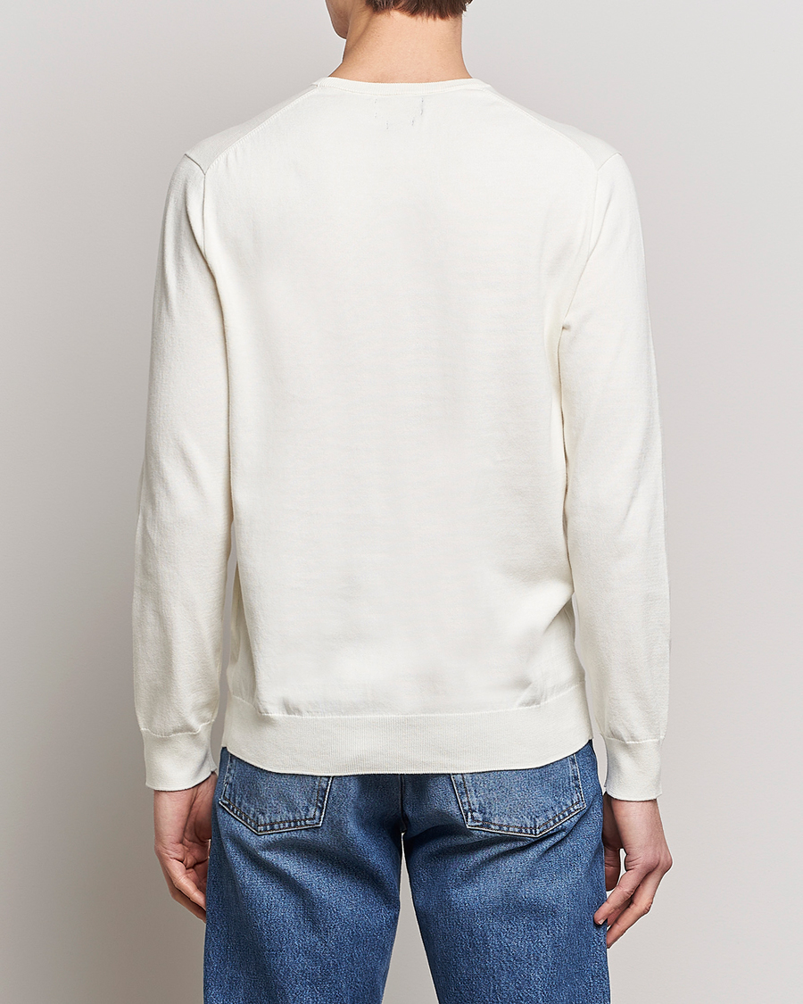 Herre | Gensere | Polo Ralph Lauren | Cotton Crew Neck Sweater Antique Cream