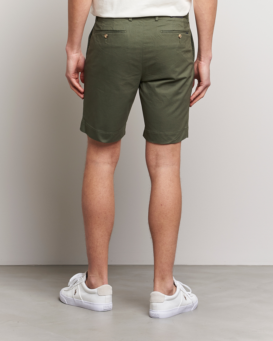 Herre | Shorts | Polo Ralph Lauren | Tailored Slim Fit Shorts Fossil Green