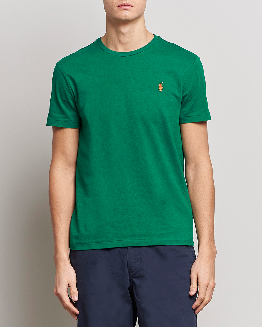 Herre |  | Polo Ralph Lauren | Crew Neck T-Shirt Primary Green