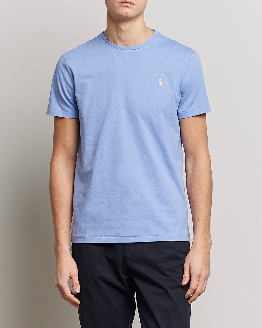 Herre | Kortermede t-shirts | Polo Ralph Lauren | Crew Neck T-Shirt Lafayette Blue