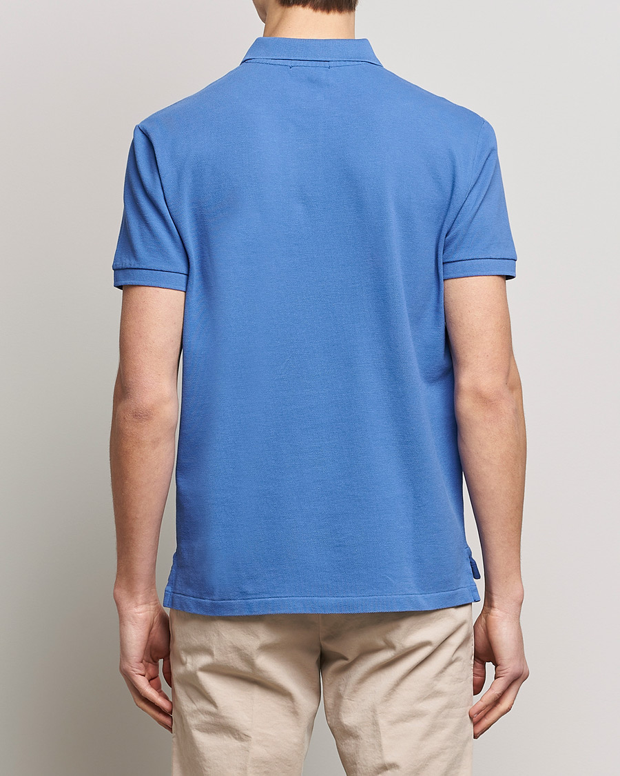 Herre | Pikéer | Polo Ralph Lauren | Custom Slim Fit Polo Maidstone Blue