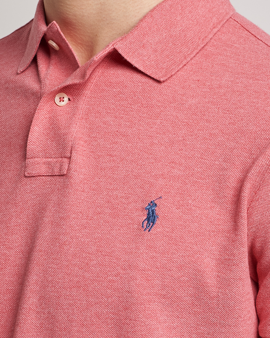 Herre | Pikéer | Polo Ralph Lauren | Custom Slim Fit Polo Highland Rose Heather
