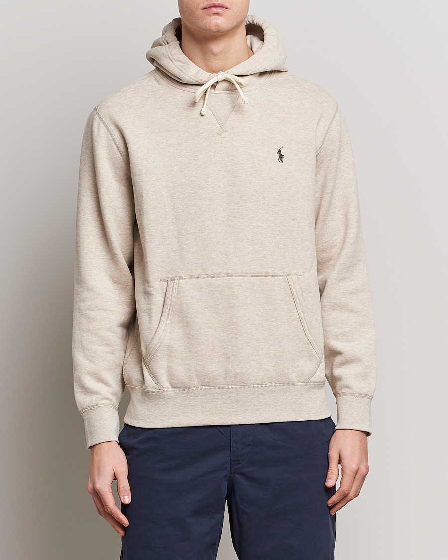 Herre | Hettegensere | Polo Ralph Lauren | RL Fleece Hoodie Expedition Dune Heather