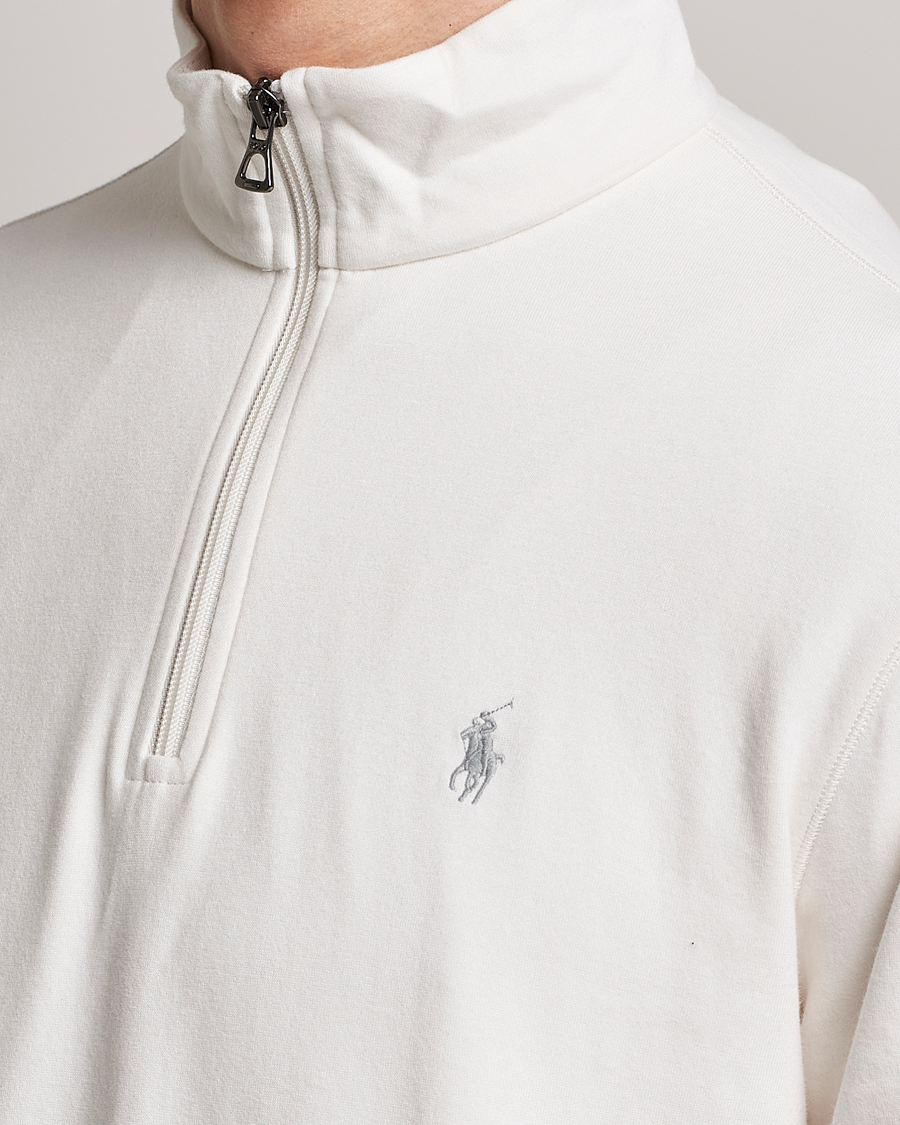 Herre | Gensere | Polo Ralph Lauren | Double Knit Half-Zip Sweater Nevis