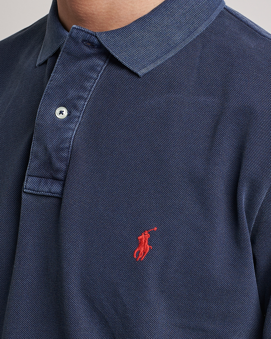 Herre | Pikéer | Polo Ralph Lauren | Heritage Mesh Polo Newport Navy