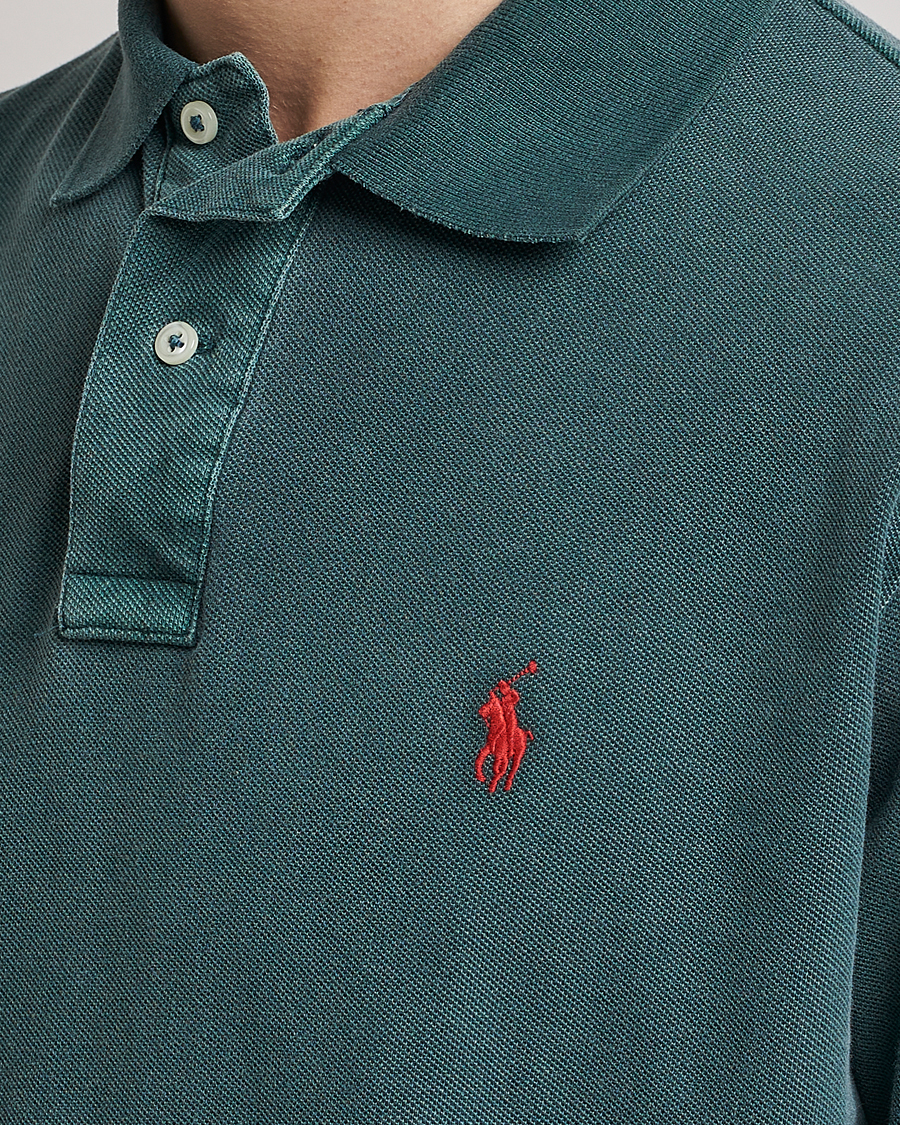 Herre | Pikéer | Polo Ralph Lauren | Heritage Mesh Polo Forest Green