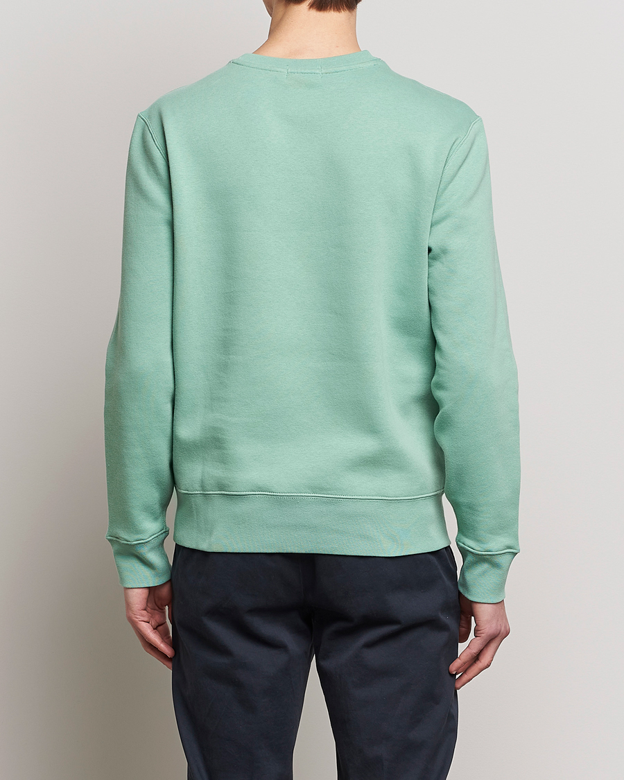 Herre | Gensere | Polo Ralph Lauren | Printed Fishing Bear Crew Neck Sweatshirt Faded Mint
