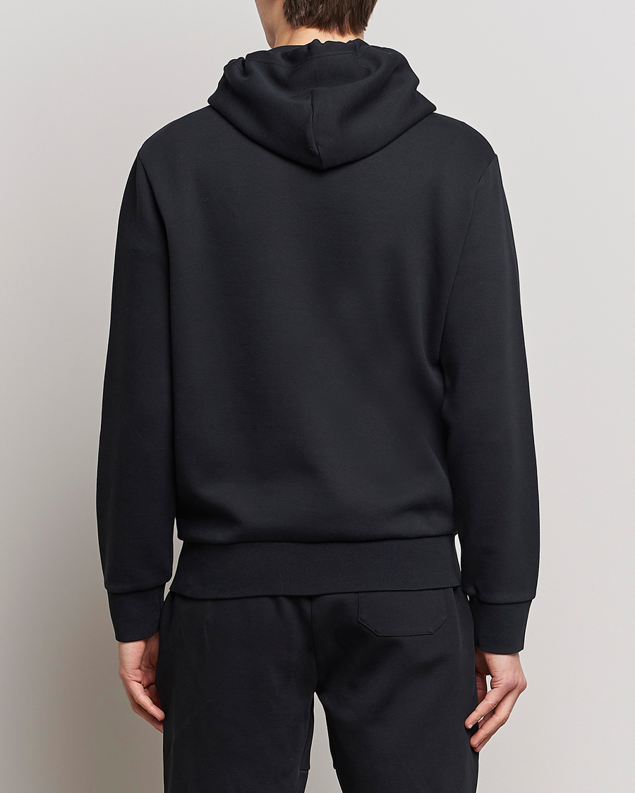 Herre | Gensere | Polo Ralph Lauren | Double Knit Center Logo Hoodie Black