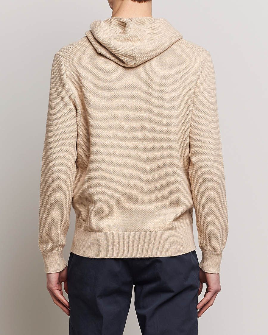 Herre | Gensere | Polo Ralph Lauren | Cotton Cable Hoodie Sand Dune Heather