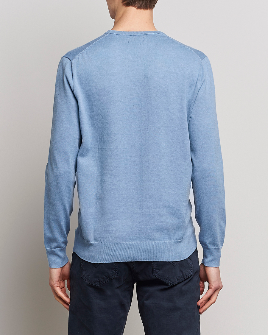 Herre | Gensere | Polo Ralph Lauren | Cotton Crew Neck Sweater Channel Blue