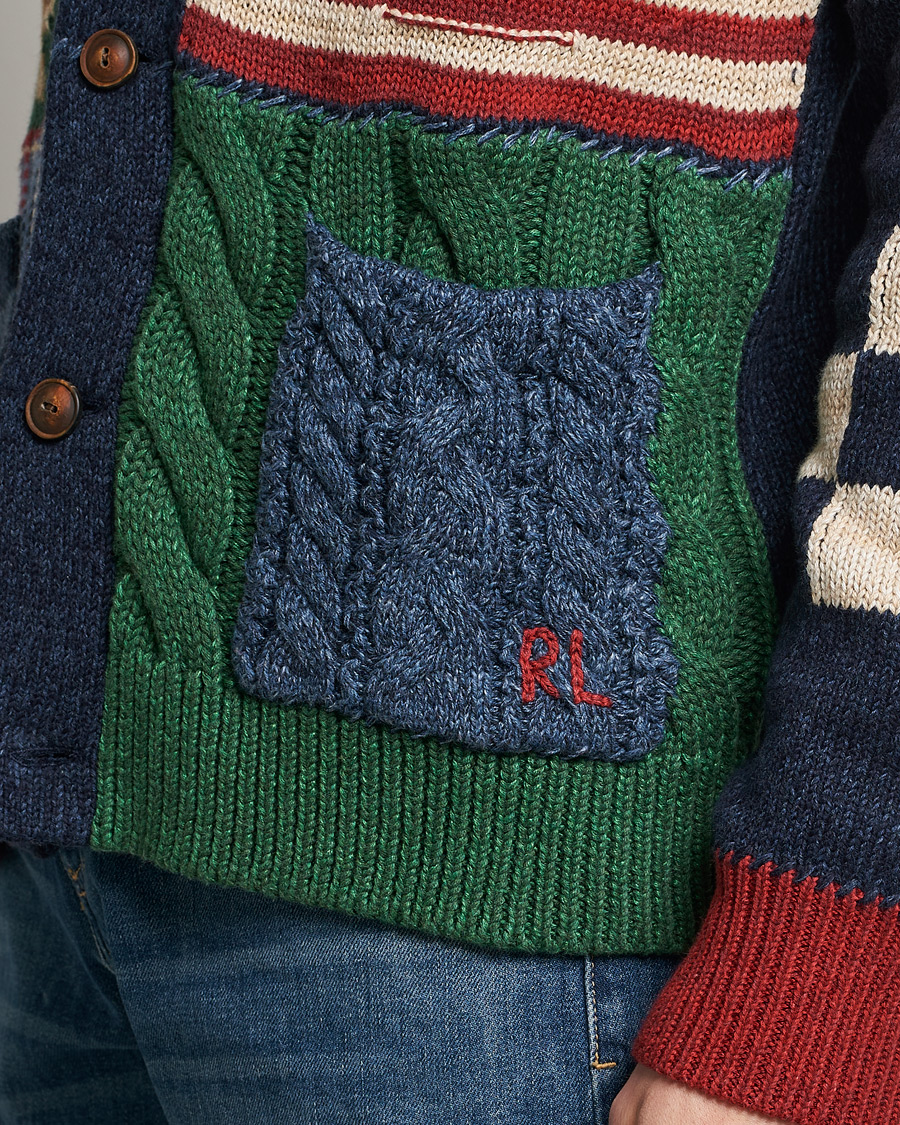 Herre | Gensere | Polo Ralph Lauren | Cotton Blend Shawl Collar Cardigan Multi