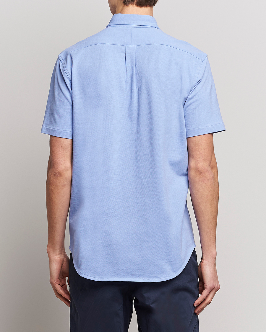Herre | Skjorter | Polo Ralph Lauren | Featherweight Mesh Short Sleeve Shirt Lafayette Blue