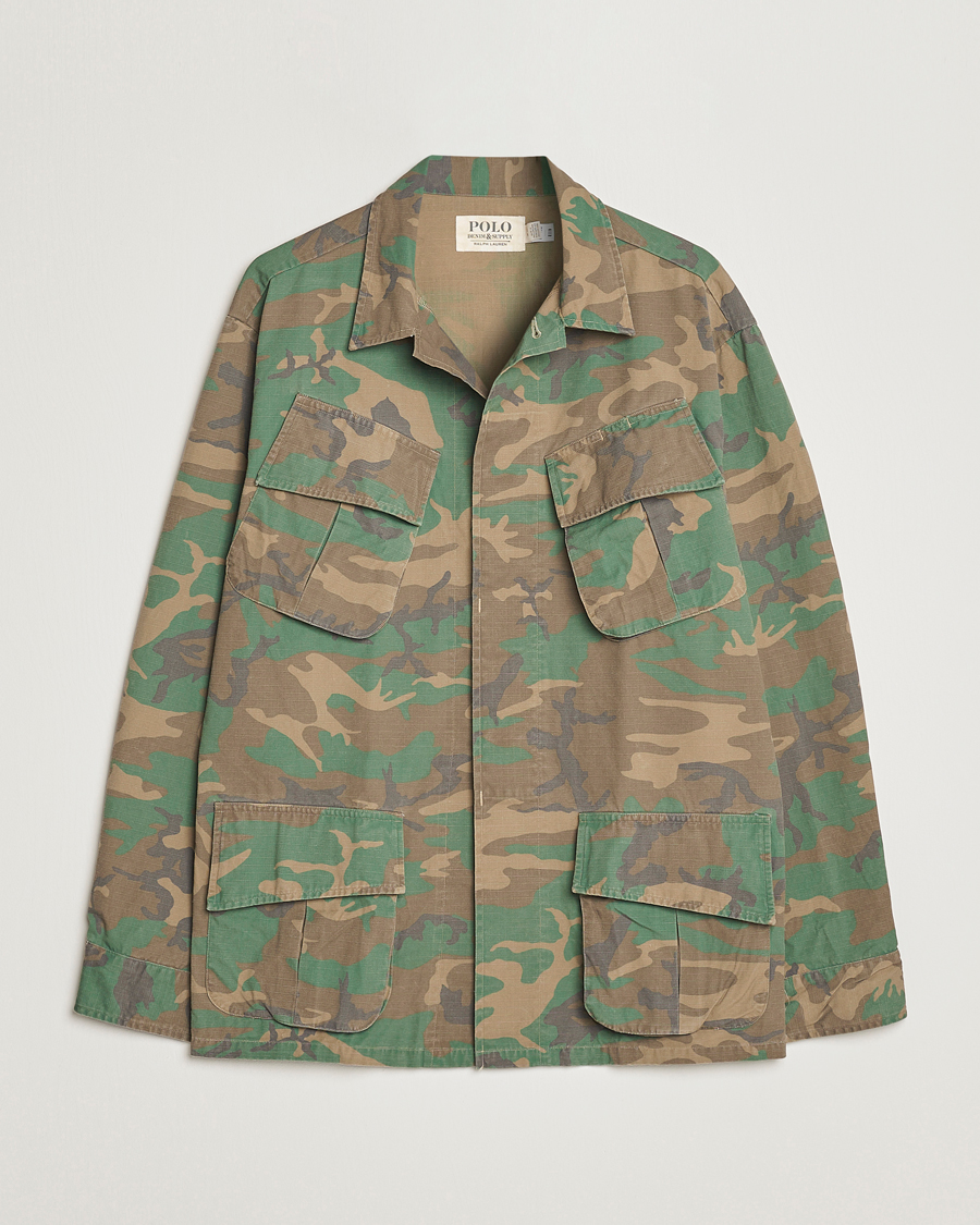 Herre | Skjorter | Polo Ralph Lauren | Twill Overshirt Iconic Camo