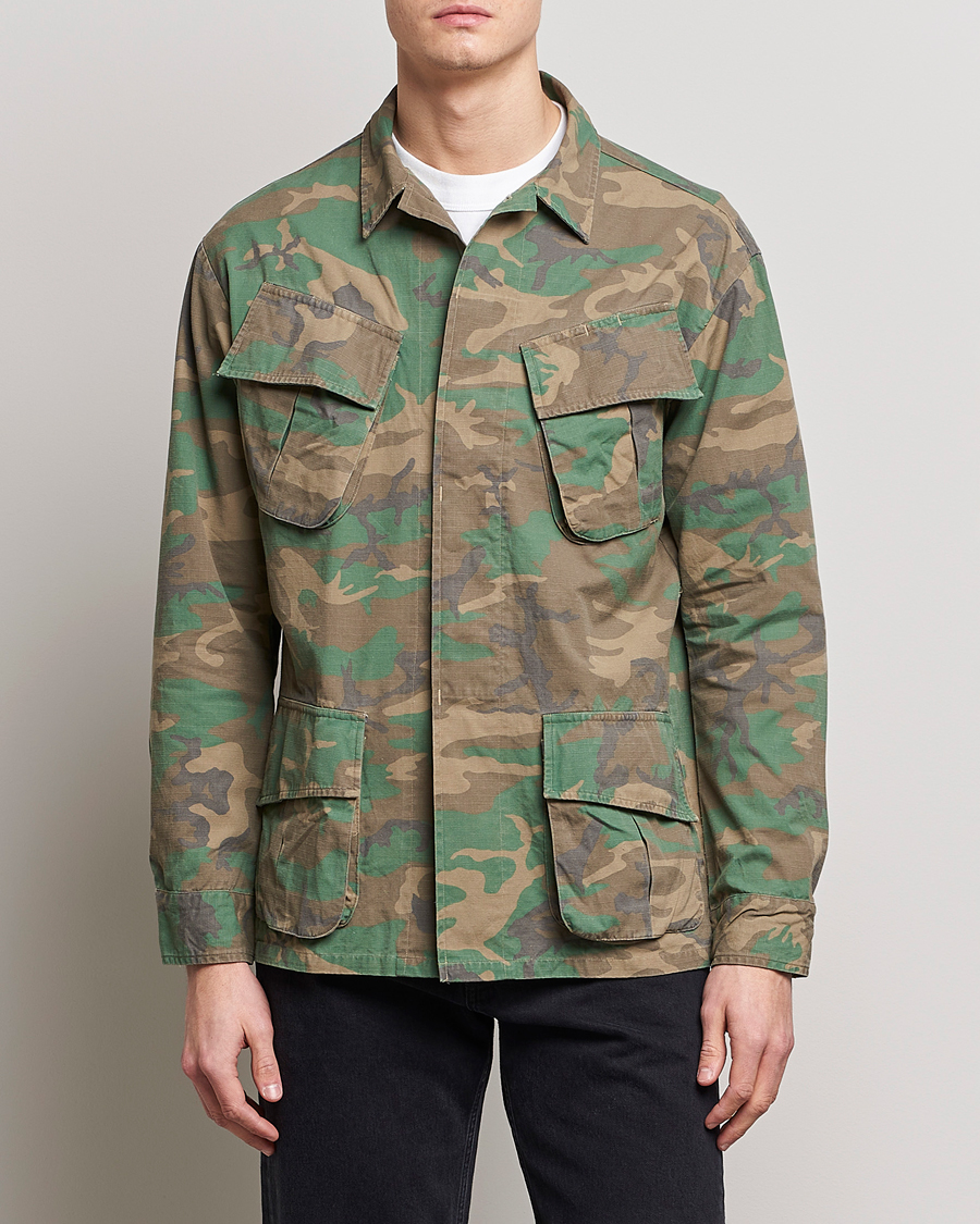 Herre | Skjorter | Polo Ralph Lauren | Twill Overshirt Iconic Camo