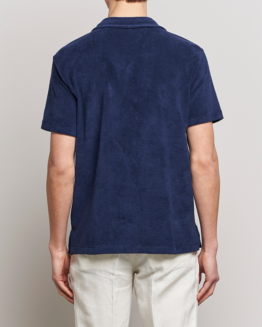 Herre | Skjorter | Polo Ralph Lauren | Cotton Terry Short Sleeve Newport Navy