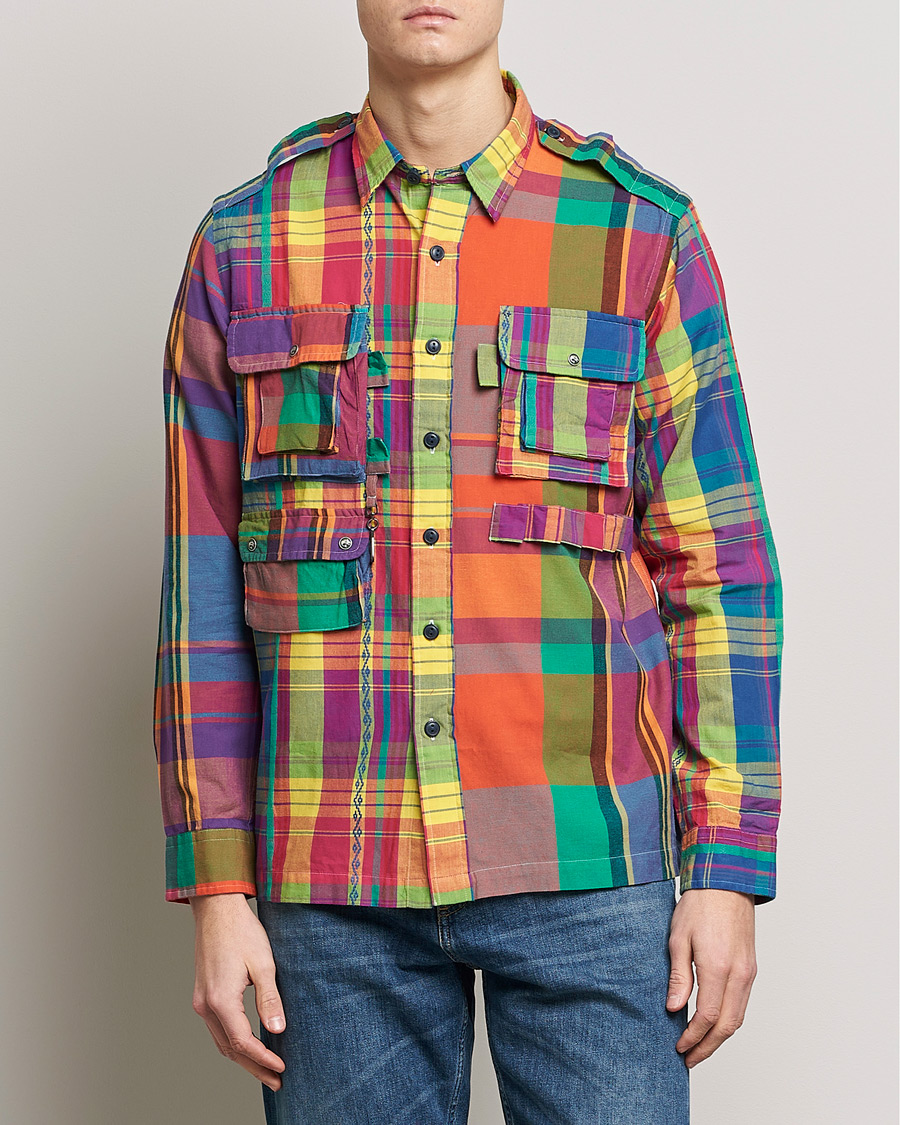 Herre | Skjorter | Polo Ralph Lauren | Madras Checked Shirt Yellow/Green