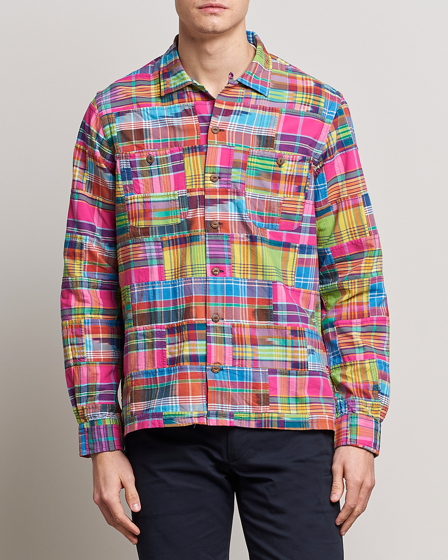 Herre | Skjorter | Polo Ralph Lauren | Madras Checked Overshirt Patchwork