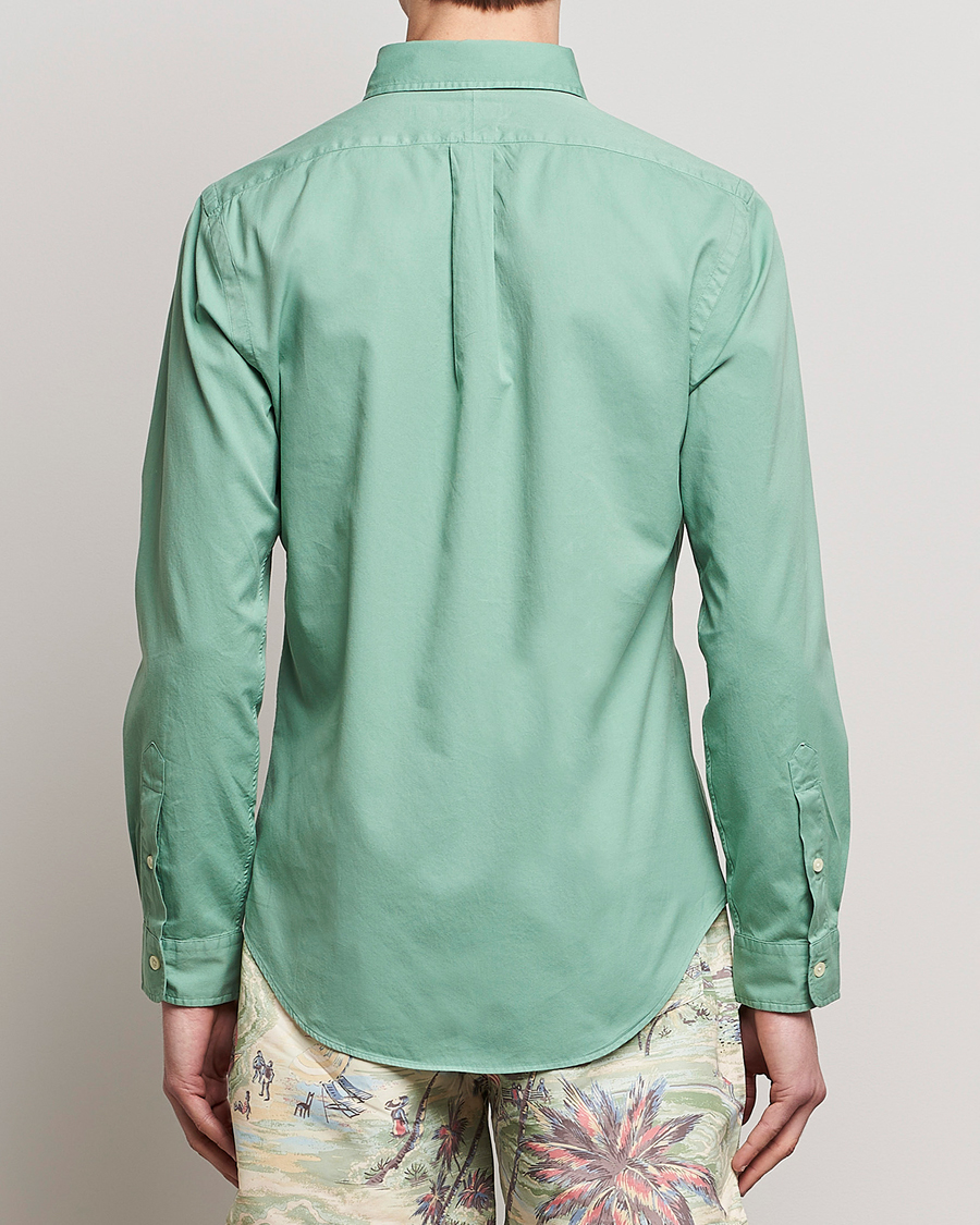 Herre | Skjorter | Polo Ralph Lauren | Slim Fit Twill Shirt Faded Mint