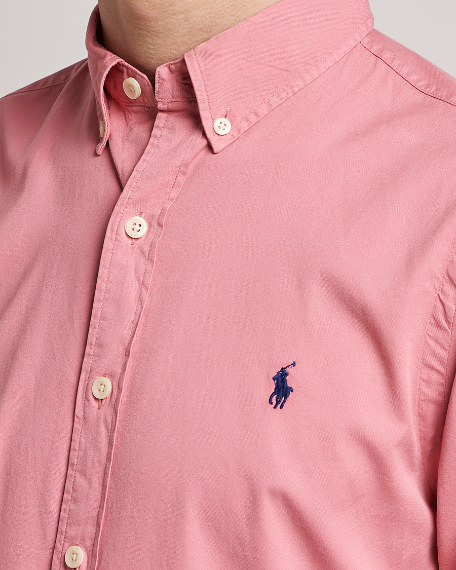 Herre | Skjorter | Polo Ralph Lauren | Slim Fit Brushed Twill Shirt Desert Rose