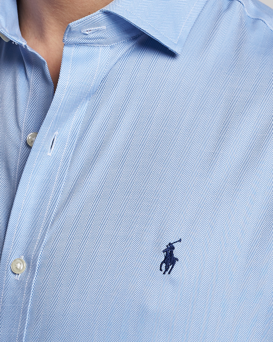 Herre | Skjorter | Polo Ralph Lauren | Slim Fit Dress Shirt Blue