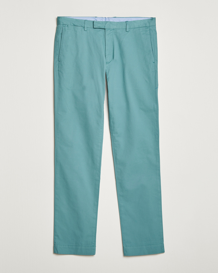 Herre | Bukser | Polo Ralph Lauren | Slim Fit Stretch Chinos Greenscape