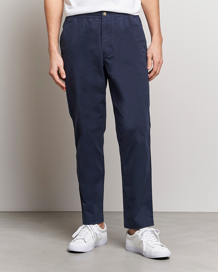 Herre |  | Polo Ralph Lauren | Prepster Stretch Twill Drawstring Trousers Ink