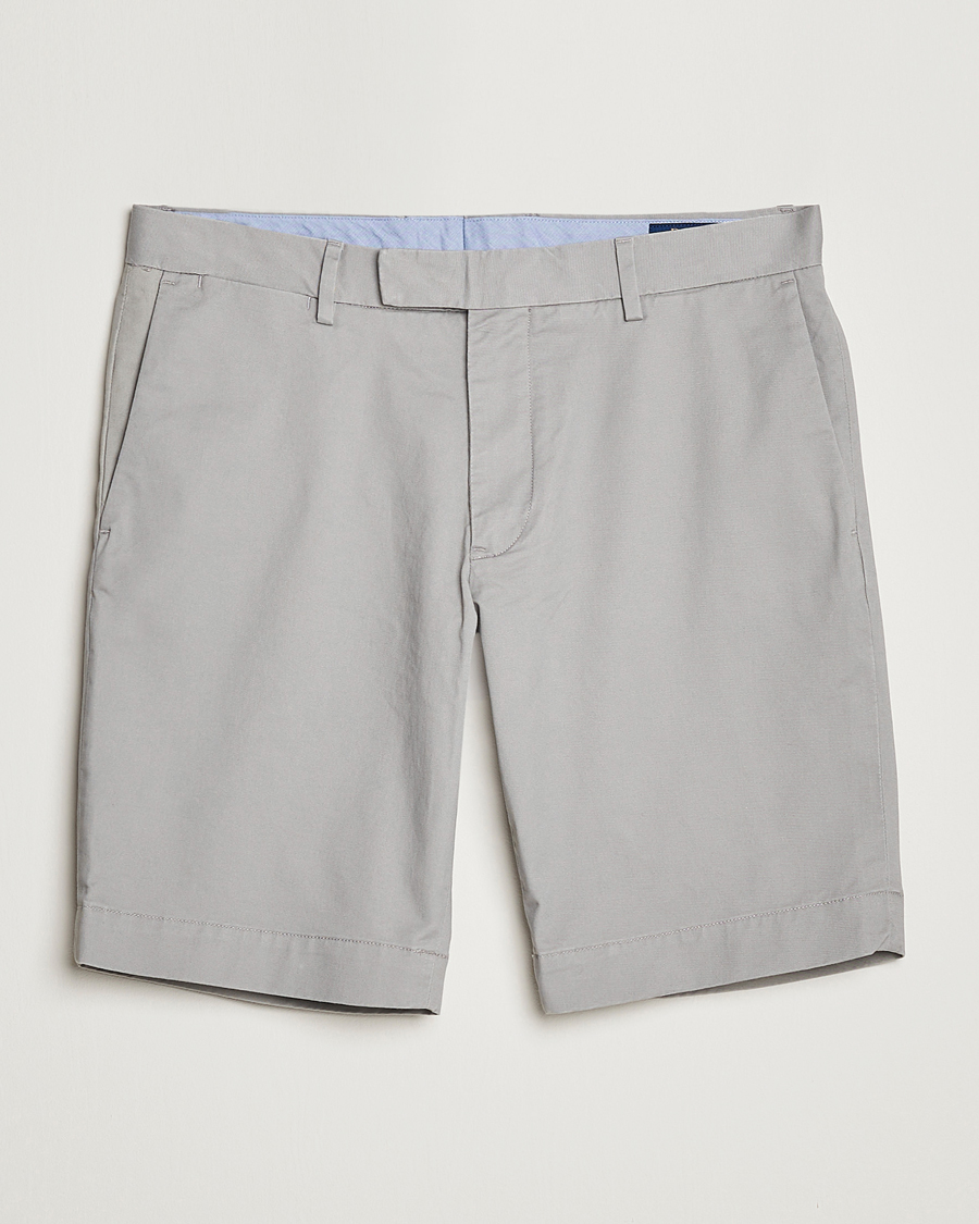 Herre | Shorts | Polo Ralph Lauren | Tailored Slim Fit Shorts Grey Fog