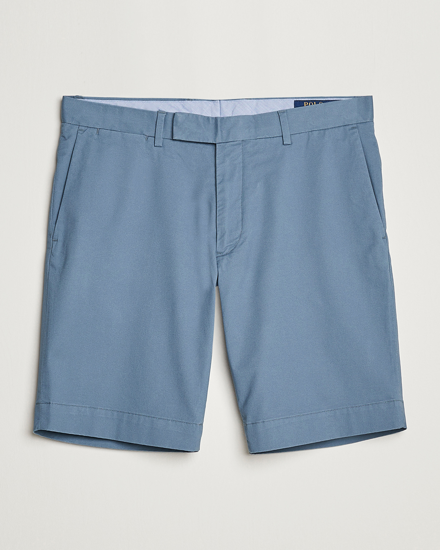 Herre | Shorts | Polo Ralph Lauren | Tailored Slim Fit Shorts Anchor Blue