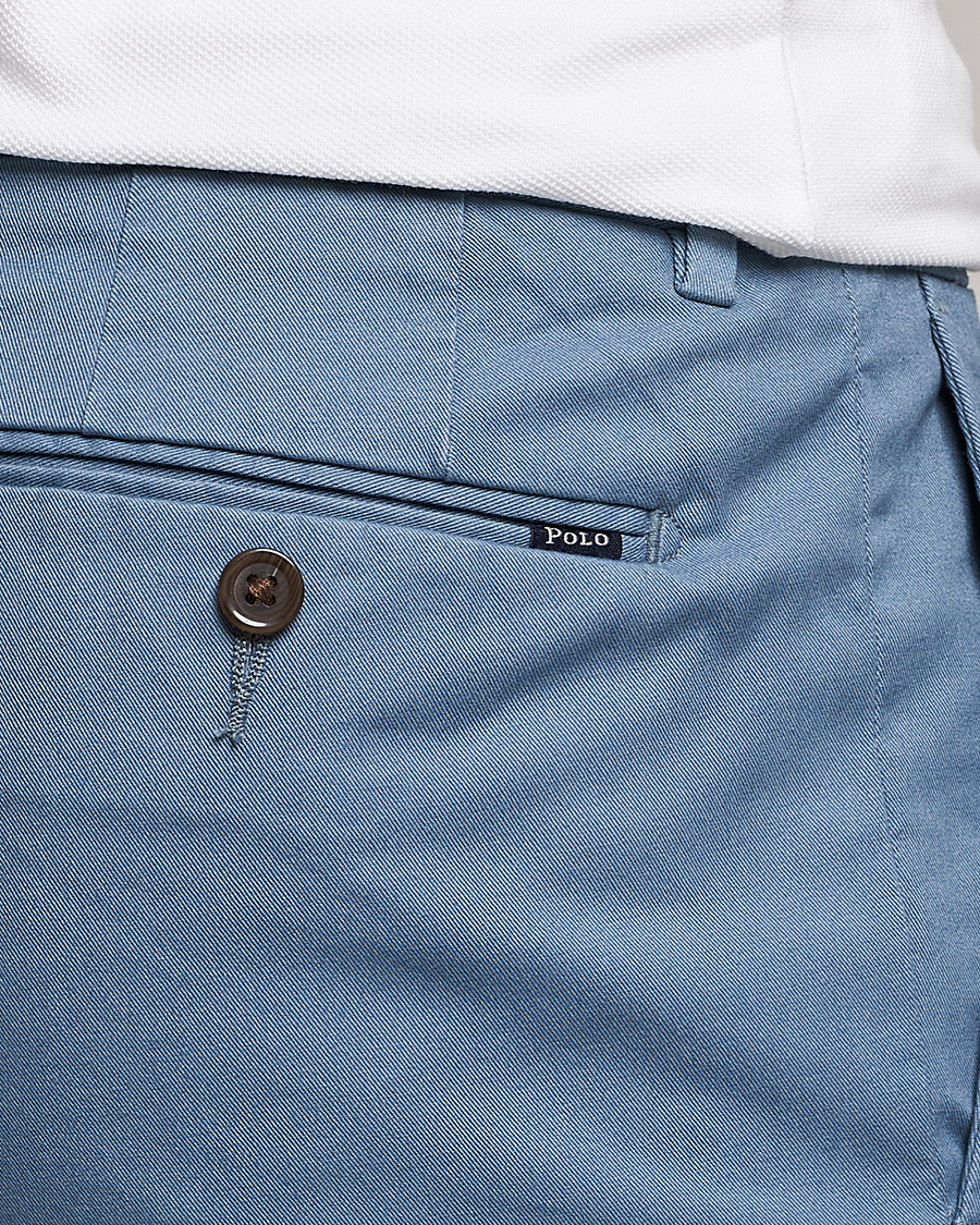 Herre | Shorts | Polo Ralph Lauren | Tailored Slim Fit Shorts Anchor Blue