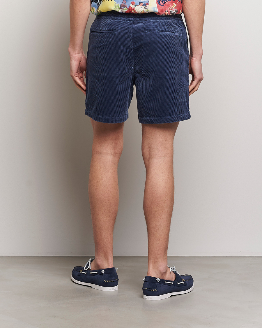 Herre | Shorts | Polo Ralph Lauren | Prepster Corduroy Drawstring Shorts Boston Navy