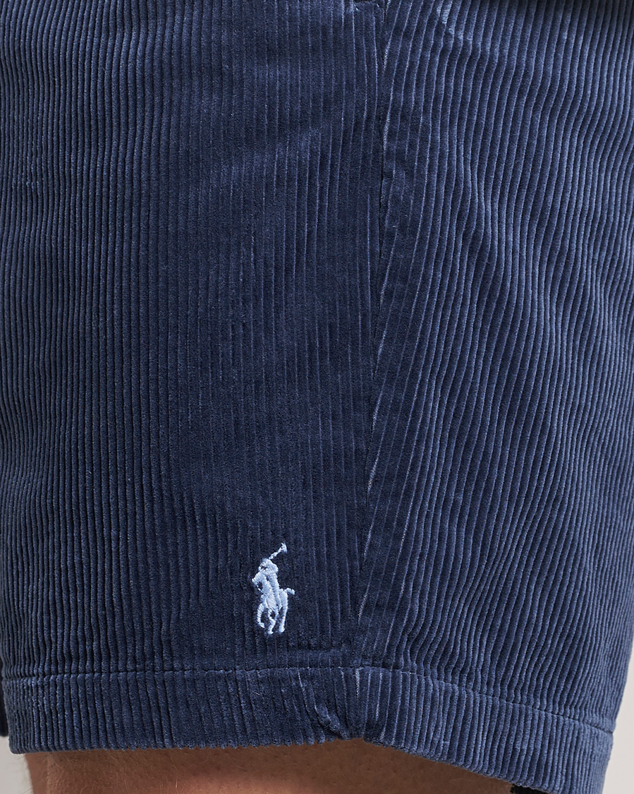 Herre | Shorts | Polo Ralph Lauren | Prepster Corduroy Drawstring Shorts Boston Navy