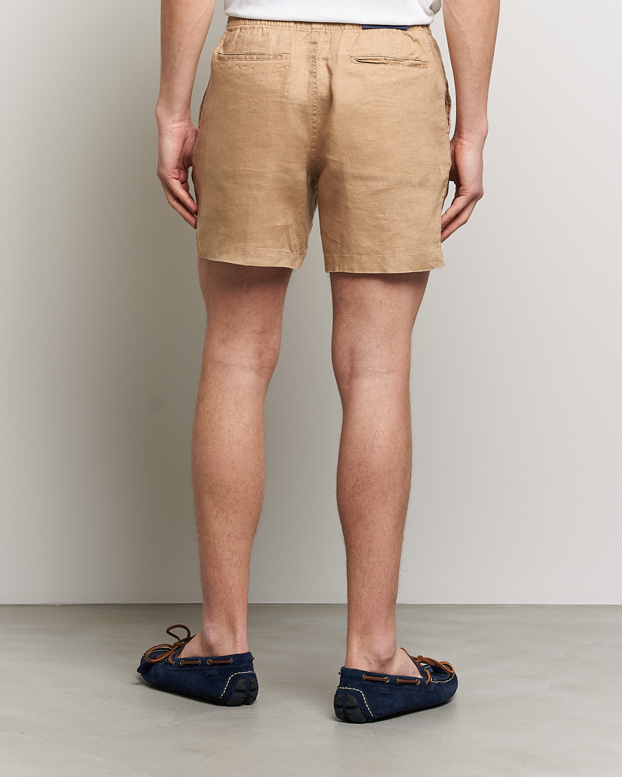 Herre | Shorts | Polo Ralph Lauren | Prepster Linen Drawstring Shorts Vintage Khaki